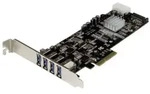 Startech.com 4 Port Usb 3.0 Superspeed Pci Express Schnittstellenkarte Mit 2 5gb/s