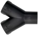 Metabo - 630897000 Y-doppelanschluss Passend F&uuml;r Sauganschluss: 35 Mm, 44 Mm, 58 Mm