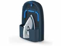 Pocket Plus™ Faltbares Bügelbrett mit hochwertigem Bezug, blau (50010) - Joseph