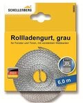 Rolladengurt 23mm/6,0 M Grau - 36002 - Schellenberg