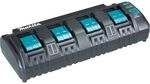 Makita - Vierfach-ladeger&auml;t Dc18sf F&uuml;r Lxt-serie 14,4 Und 18v Akkus