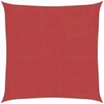 Sonnensegel 160 G/m2 Rot 2x2 M Hdpe Vidaxl