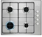 Electrolux Kgs6404sx Einbau-gaskochfeld Mit 4 Brennern Aus Edelstahl, 55 Cm