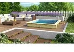 Pool Rechteck 44mm Gr&ouml;&szlig;e 1 Kdi Grundk&ouml;rper 350x320cm