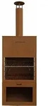 Westmann Stahl Grillkamin Feuerstelle Rost 70x41x229 Cm