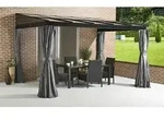 Terrassen&uuml;berdachung St. Barthelemy 8x12, Anthrazit, 248 X 364 X 240 Cm (l X B X H),