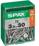 Spax - Universalschrauben 3.5 X 30 Mm Tx 20 - 75 Stk. Holzschrauben