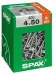 Spax - Universalschraube, 4 X 50 Mm, 400 St&uuml;ck, Teilgewinde, Senkkopf, T-star Plus