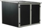 Fahrradgarage Gartenbox Anthrazit 200x203x158 Cm - Westmann