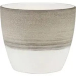 Scheurich - Bertopf Serie 950 &Oslash; 11 X 9,5 Cm Espresso Cream Keramikt&ouml;pfe