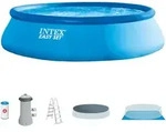 Intex - Easy Pool Komplettset 457 X 122 Cm Rundpool Mit Zubeh&ouml;r