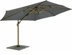 Ampelschirm Tarifa Anthrazit &Oslash; 4 M Sonnenschirm Gartenschirm - Primaster