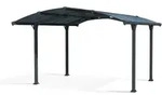 Palram - Canopia Aluminium Carport Arcadia 4300 Anthrazit 430x359x242 Cm