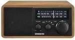Genuine 110 Plus Wr11bt Holz Tragares Retro-tischradio Mit Bluetooth &