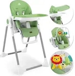 3in1 Hochstuhl Kinderhochstuhl Inkl. Spielb&uuml;gel Babyliege Kombihochstuhl