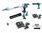 Makita Dcg 180 Rtx Akku Kartuschenpistole 18 V 300 / 600 Ml + 2x Akku 5,0 Ah +