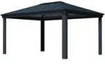 Palram - Canopia Aluminium Pavillon Dallas 4900 Grau 488x364x296 Cm