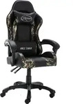 Gaming-stuhl Schwarz Und Tarnmuster Kunstleder - Vidaxl