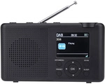 Tra23dab/gr Tischradio Dab+, Dab, Ukw Dab+, Ukw Wiederaufladbar Anthrazit, Grau -