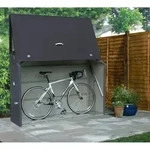 Trimetals - Metall Ger&auml;tebox Fahrradgarage Sesame Anthrazit 76x185x139 Cm
