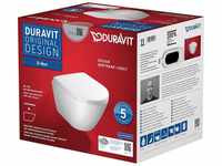 Duravit - D-Neo - Wand-WC mit SoftClose Sitz, Rimless, weiß 45880900A1