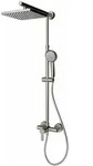 Schulte Duschsystem, Duschmaster Rain Mit Einhebelmischer, Farbe: Edelstahl,