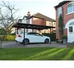 Canopia Einzel Carport Modena 5000 Garage Aluminium 504 X 300cm Abstellplatz