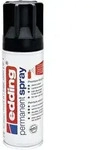 Edding - 4-5200901 Spray 5200 Farbe: Tiefschwarz Seidenmatt Ral 9005 200 Ml