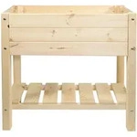 Hochbeet Massiv S 79x40x78cm Kiefernholz Natur - Mgc24
