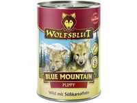 Wolfsblut Blue Mountain Junior Wild mit Süßkartoffel Hundefutter 395 g Nassfutter