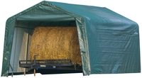 Folien Weidezelt Zeltgarage Gr&uuml;n 610x380x260 Cm - Shelterlogic
