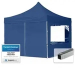 House Of Tents - 3x3 M Faltpavillon, Economy Alu 32mm, Seitenteile Mit