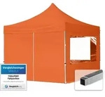 House Of Tents - 3x3 M Faltpavillon, Economy Alu 32mm, Seitenteile Mit