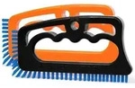 Fugenial - Fuginator Fugenb&uuml;rste Classic Kunststoff Orange/blau Reinigungsb&uuml;rsten