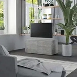 Vidaxl - Tv-schrank Betongrau 80x34x36 Cm Holzwerkstoff