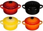 Le Creuset - 4x1 Mini Braeterset M.deckel 10x5cm, Feuer U. Flamme