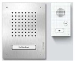 Siedle Audio-set Classic Clab 850-1 Edelstahl Wei&szlig; Set
