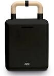Ade Kitchen Waffeleisen, 14 &times; 22,5 &times; 9,5 Cm, Schwarz