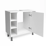 Vicco - Waschbeckenunterschrank Fynn, Wei&szlig;, 60 X 54 Cm