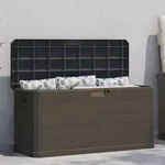 Garten-aufbewahrungsbox 280 L Braun - Vidaxl