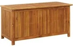 Garten-aufbewahrungsbox 113x50x58 Cm Massivholz Akazie - Vidaxl