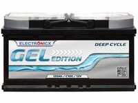 Electronicx - Edition Gel Batterie 120 ah 12V Wohnmobil Boot Versorgung
