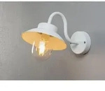 Konstsmide Lighting - Kleine Au&szlig;enwandleuchte Vega Aus Aluminium Wei&szlig;, H&ouml;he 24cm