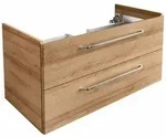 Fackelmann - Milano Waschtischunterschrank 100cm - Ast Eiche