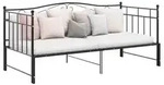 Ausziehsofa Bettgestell Schwarz Metall 90x200 Cm Vidaxl