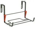 Jardifer - Balkonkastenhalter 37 X 19 Cm Verstelllbar Schwarz, Mit Sicherheitshaken