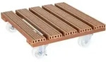 Wagner Pflanzenroller Wpc 39 X 39 Cm Terrakotta Pflanzenroller