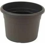 Topf Cilindro &Oslash; 60 X 42,5 Cm, Anthrazit Rundes Kunststoffgef&auml;&szlig; Mit Bodenl&ouml;chern