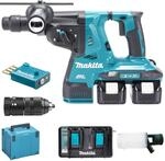 Makita - Bohrhammer Dhr283t2ju 18vx2 5ah