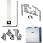 Wolf - Paket Brennwerttherme Cgb-2-14 Speicher Csw-120, Bm-2, Aufputz